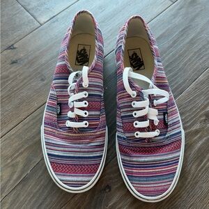 Vans Multicolor Striped Sneakers